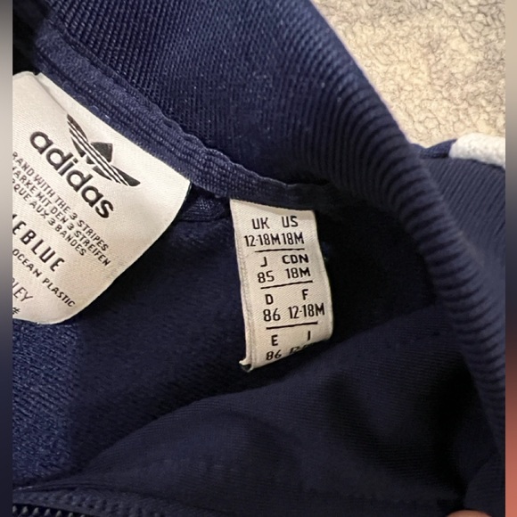 Adidas Navy Superstar Track Suit - 12-18 months - Picture 8 of 8